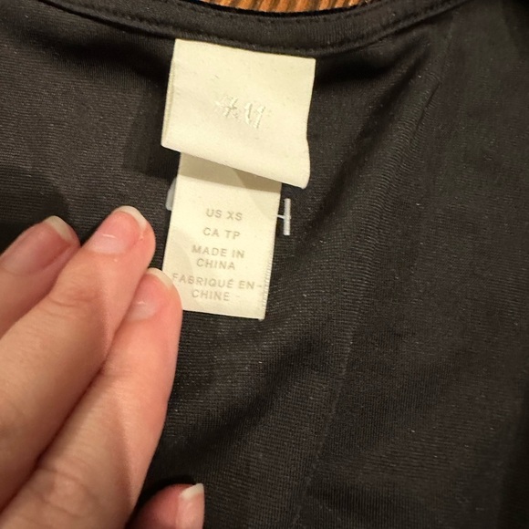 Black Velvet Bodysuit with Silver Studs - Picture 2 of 2